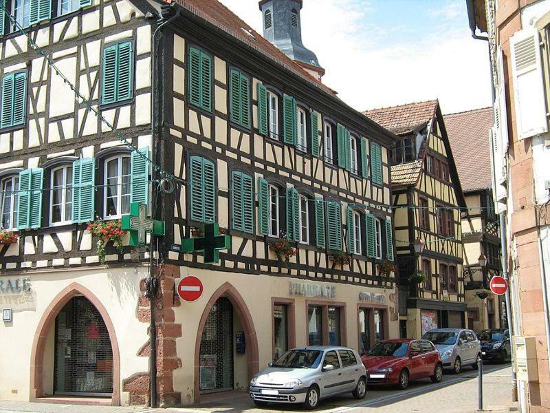 Charmant Petit Appartement En Alsace Bouxwiller  Exterior foto